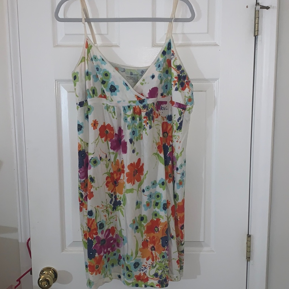 Gently loved floral old navy dress